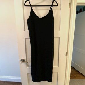 Unworn Everlane Black Slip Dress